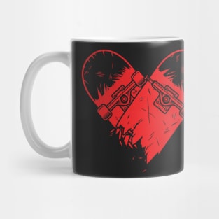 skateboarding lovers Mug